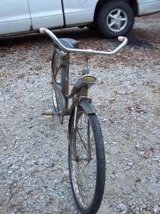 Vintage Blue J C HIGGINS Bicycle 26 HeadLight/Rack  