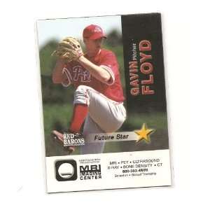 Gavin Floyd Baseball Magnet Card Minor League Stadium Giveaway 
