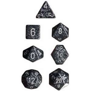    Speckled * Ninja * Dice 7 Piece Polyhedral Set Toys & Games