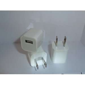  USB Power Adapter/ Charger For iPhone 4G, 3G, 3GS and iPod 