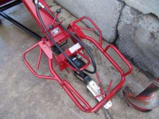   HYDRAULIC TOW BEHIND ONE MAN AUGER 11hp HONDA MOTOR WORKS GREAT  
