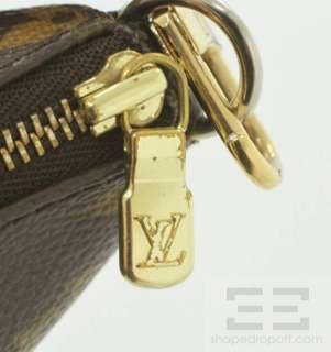 Louis Vuitton Monogram Canvas Pochette Accessories Bag With Long Strap
