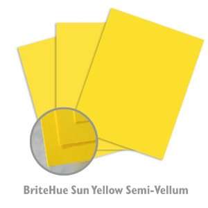  BriteHue Sun Yellow Paper   500/ream