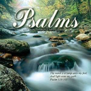  (6x6) Psalms 16 Month 2013 Mini Calendar