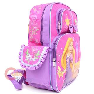 Disney Tangled Rapunzel School Backpack/Bag 16in Large  