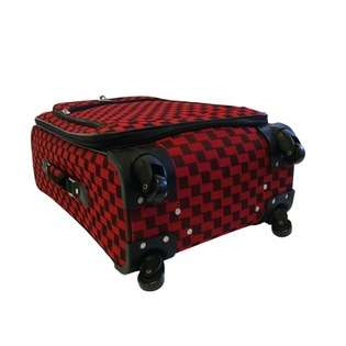 American Flyer Madrid 5 Piece Spinner Luggage Set   Color Red at 