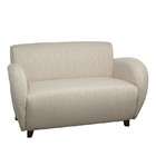   Nantucket Sofa in Antique White finish and Riverside fabric