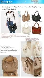   Womans Shoulder Purse Handbags Tote bags+Long Strap [#JK1815]  