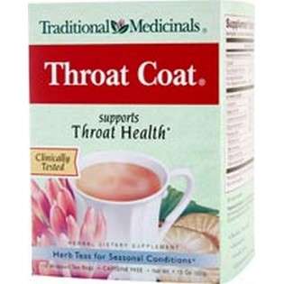 Herb Tea Og2 Throat Coat 16 Bag by Traditional Medicinals (6 Per Box 