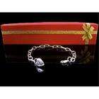 DDI Ruby Heart Bracelet in Red & Gold Box Case Pack 3