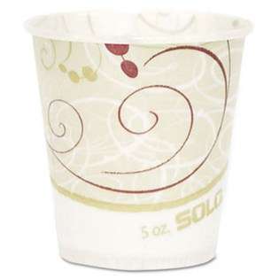 SOLO Cup Company Paper Water Cups, Waxed, 5 oz., 30 Bags of 100/Carton 