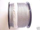 Galvanized Wire Rope Cable 3/16, 7x19, 500 ft reel