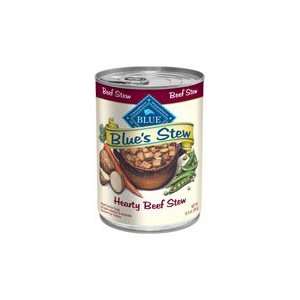  Blue Buffalo Blues Stew Beef Dog Food 12 12.5 oz Cans Pet 