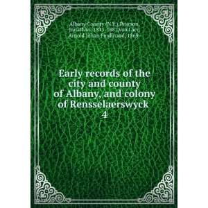  Early records of the city and county of Albany, and colony 