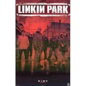 Linkin Park Group In Red    Print 