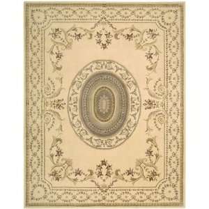  Chateau Provence Ivory Oriental Rug Size 86 x 116 