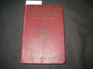 Handbook for Scoutmasters, 8th printing 1925 702J  