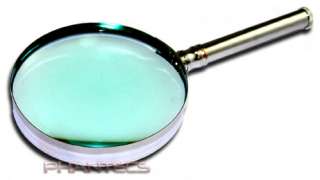 INCH MAGNIFIER HAND HELD MAGNIFYING GLASS  