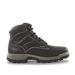Mens Work Boot 6 Leather Extra Wide   Black  Wolverine Shoes Mens 