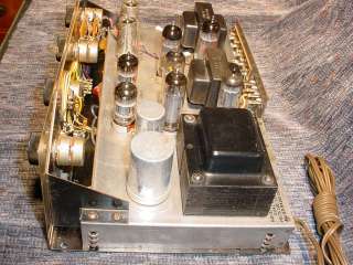 Knight 724A 724 A Stereo EL84/6BQ5 Tube Int Amplifier  