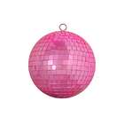 Vickerman Bubblegum Pink Mirrored Glass Disco Ball Christmas Ornament 