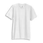 Anvil 4.5 oz. Ringspun Cotton Fashion Fit T Shirt   WHITE   4XL