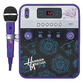 Karaoke Machine w/ Microphone  Disney Hannah Montana Computers 