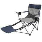 stansport Apex Deluxe Arm Chair with Foot Rest Folding Camping Chair