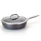 KitchenAid Gourmet Hard Anodized Nonstick11 Inch Covered Deep Skillet