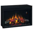 Classic Flame ClassicFlame 26 Inch Fixed Glass Electric Fireplace 