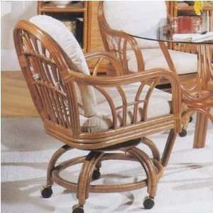   Rattan 1623 1600 New Kauai Swivel/Tilt Caster Chair