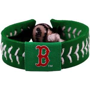 MLB Boston Red Sox St. Patricks Day Baseball Bracelet  