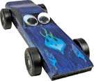 We offer hundreds of items to help you build fast Pinewood Derby cars.