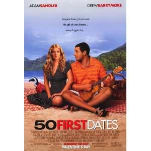 50 First Dates (2004) 27 x 40 Movie Poster Style A 