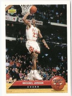 1992 93 Michael Jordan Upper Deck McDonalds Card #P5  