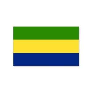  Gabon Flag Rectangular Magnet