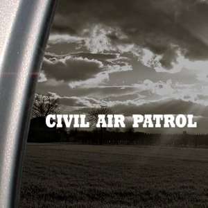  CIVIL AIR PATROL Banner USAF Decal Window Sticker 
