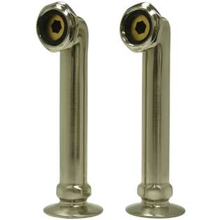   Brass 6 Deck Mount Risers for Clawfoot Tub Faucet 