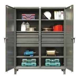  Stronghold Double Door, Independent Locking Cabinet With 6 