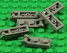 LEGO 1 X 2 1X2 GAUGE PLATES TRAINS GREY 20 CT LOT  