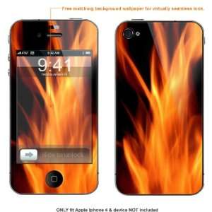   Skin Sticker for AT&T & Verizon Apple Iphone 4 case cover iphone4 376