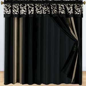  Chandler Curtains 2 x Panels 60x84ea. with Valance