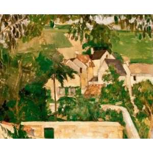  Oil Painting Study, Landscape at Auvers Paul Cezanne 