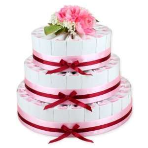  Sugar & Pink Favor Cakes   3 Tiers Wedding Favors Health 