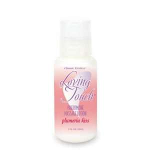   Pheromone Massage Lotion Plumeria Kiss 1 fl ounce E Z Dispense Bottle