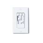 Emerson SW90W Dual Slide Fan Speed and Light Wall Control, White