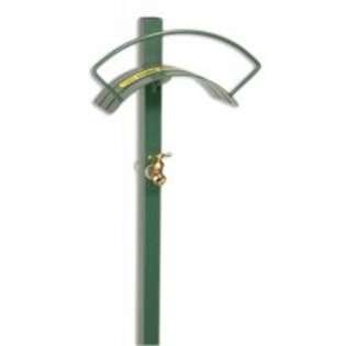 Commerce Lewis Tools Free Standing Hose Hanger W/ Faucet   Green   42 