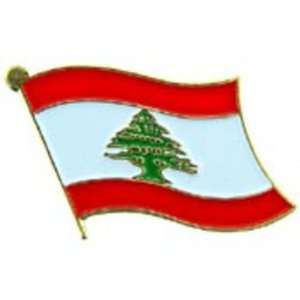 Lebanon Flag Pin 1