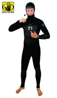 3mm Body Glove Mens Fusion Hooded Wetsuit  