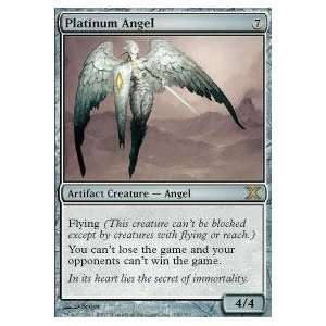    the Gathering   Platinum Angel   Tenth Edition   Foil Toys & Games